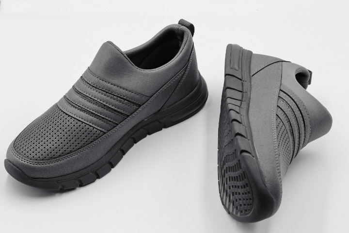 aqua füme erkek slip on ayakkabı