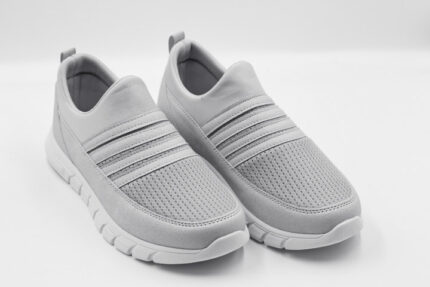 Aqua buz gri erkek slip on ayakkabı