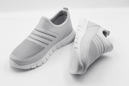 aqua buz gri erkek slip on ayakkabı