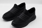 Aqua Siyah Siyah Erkek Slip On Ayakkabı | VIVAROE - Görsel 7